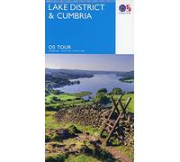 Lake District & Cumbria (OS Tour Map)