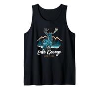 Lake George New York USA Elk Mountains - Recuerdo novedoso Camiseta sin Mangas