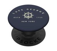 Lake George Nueva York - Lake George NY Anchor PopSockets PopGrip Adhesivo