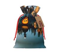 Lake Guitar Reflections - Bolsas de regalo de varios tamaños, bolsas de regalo para celebraciones, reutilizables para cumpleaños y eventos especiales