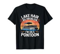 Lake Hair No Hay Problema Estoy en un Barco pontón Vida Camiseta
