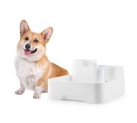 Lake Lassie Abrevadero para mascotas Fuente de agua para animales 4L Bomba Filtro de carbón activo OneConcept