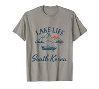 Lake Life Corea del Sur Vacaciones Al Aire Libre Camiseta