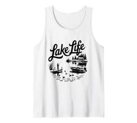 Lake Life Ducks Nuevos navegantes al Aire Libre Campistas y Amantes de la Naturaleza Camiseta sin Mangas