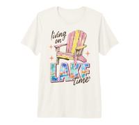 Lake Life Living On Lake Time Lakeside Summer Cabin Vacation Camiseta Premium