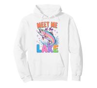 Lake Life Meet Me At The Lake Trout Fishing Summer Lover Sudadera con Capucha
