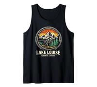 Lake Louise Alberta Canadá Aventura Ciclismo de montaña Camiseta sin Mangas