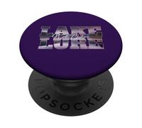 Lake Lure Western North Carolina WNC Scenic - Recuerdo para Exteriores PopSockets PopGrip Adhesivo