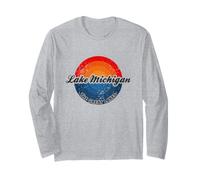 Lake Michigan Los Grandes Lagos The Great Lakes Manga Larga