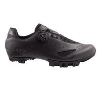 Lake Mx177 Wide Zapatillas de Ciclismo - Hombre, Negro Negro Reflectante, 9