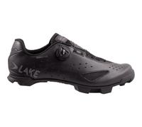 Lake Mx219 Wide Zapatillas de Ciclismo - Hombre, negro y gris, 14