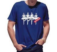 lake of swan soon war finished Camiseta de hombre triste Size S