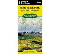 Lake Placid/high Peaks, Adirondack Park: Trails Illustrated Other Rec. Areas (National Geographic Trails Illustrated Map) [Idioma Inglés]: 742