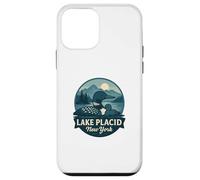 Lake Placid New York Loon - Diseño de Madre y Pollito Carcasa para iPhone 12 Mini