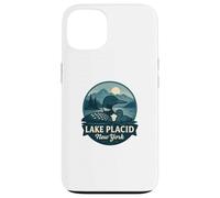 Lake Placid New York Loon - Diseño de Madre y Pollito Carcasa para iPhone 13