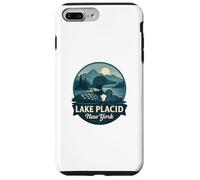 Lake Placid New York Loon - Diseño de Madre y Pollito Carcasa para iPhone 7 Plus/8 Plus