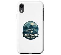 Lake Placid New York Loon - Diseño de Madre y Pollito Carcasa para iPhone XR