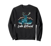 Lake Placid Nueva York USA Adirondack Mountains Souvenir Sudadera
