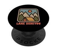 Lake Siskiyou Northern California Mt. Shasta Mountains PopSockets PopGrip Adhesivo