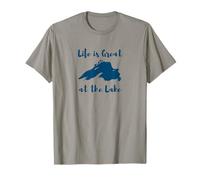 Lake Superior Life is Great at The Lake Camiseta