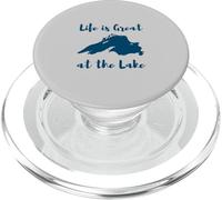 Lake Superior Life is Great at The Lake PopSockets PopGrip para MagSafe