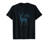 Lake Tahoe California and Nevada Vacation Buck Design Camiseta