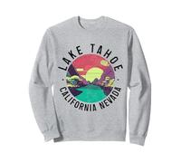 Lake Tahoe California Nevada Naturaleza Amante Recuerdo Vintage Sudadera