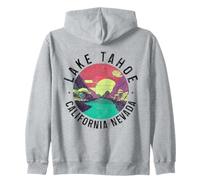 Lake Tahoe California Nevada Naturaleza Amante Recuerdo Vintage Sudadera con Capucha