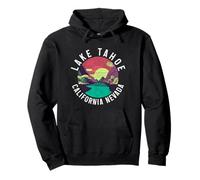 Lake Tahoe California Nevada Naturaleza Amante Recuerdo Vintage Sudadera con Capucha
