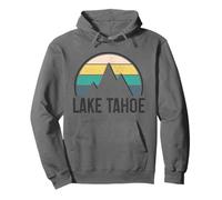 Lake Tahoe California Nevada Pride Vintage Sudadera con Capucha