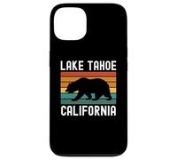 Lake Tahoe California Nevada Retro Mountain 530 775 Camping Carcasa para iPhone 13