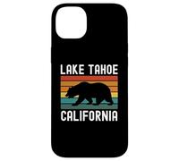 Lake Tahoe California Nevada Retro Mountain 530 775 Camping Carcasa para iPhone 14 Plus
