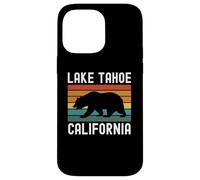 Lake Tahoe California Nevada Retro Mountain 530 775 Camping Carcasa para iPhone 14 Pro MAX