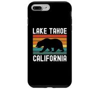 Lake Tahoe California Nevada Retro Mountain 530 775 Camping Carcasa para iPhone 7 Plus/8 Plus