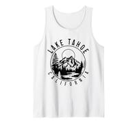 Lake Tahoe California Pride Vintage Camiseta sin Mangas