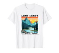 Lake Tahoe California Souvenirs Nevada Hombres Mujeres Camiseta