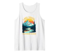 Lake Tahoe California Souvenirs Nevada Hombres Mujeres Camiseta sin Mangas