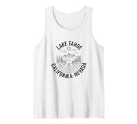 Lake Tahoe California Souvenirs Nevada Hombres Mujeres Camiseta sin Mangas