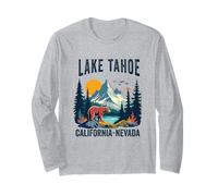 Lake Tahoe California Souvenirs Nevada Hombres Mujeres Manga Larga