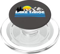 Lake Tahoe Retro 80s California & Nevada Ski PopSockets PopGrip para MagSafe