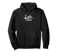 Lake View Vintage Inspired Varsity Nature Aesthetic Sudadera con Capucha