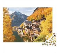 Lake Village Senior Puzzles 1000 Piezas Reciclado Mayores Puzzle Lake Village Educativo Game Props Family Gaming Time Educativo Game Gift