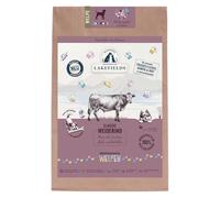 Lakefields Alimento seco clásico para cachorros, carne de vacuno 60%, 1 x 2,5 kg, sin cereales, comida seca para cachorros, ingredientes naturales de calidad alimentaria, manzanas, zanahorias y