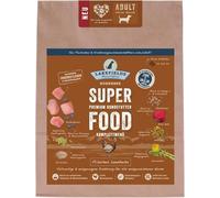 LAKEFIELDS MANUFACKTUR Super Food - Comida seca para perros de calidad superior, pollo 61%, sin cereales, alimento seco para perros pequeños adultos, alimento completo con carne de pollo, tamaño: 3 x