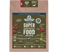 LAKEFIELDS MANUFAKTUR Superfood - Comida seca para perros de primera calidad, 61 %, sin cereales, comida seca para perros pequeños adultos, alimento completo con carne de caza, tamaño: 3 x 1 kg