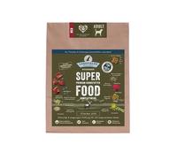 Lakefields SUPERFOOD Comida para perros seca de alta calidad, 61 % salvaje, 1 x 1 kg, sin cereales, para perros adultos, complejo de inulina y zinc, pera y remolacha, desarrollado por veterinarios