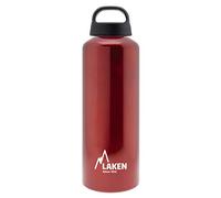 LAKEN Botella de Aluminio Clásica 0.75L - Perfecta para Deporte, Gimnasio y Aventuras al Aire Libre - Cantimplora Reutilizable y Reciclable para Montaña, Camping, Bicicleta y Escuela