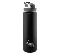 LAKEN Botella acero inox. 18/8 Summit - 0,75L - Negro