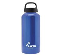 LAKEN Botella de Aluminio Clásica 0.60L - Perfecta para Deporte, Gimnasio y Aventuras al Aire Libre - Cantimplora Reutilizable y Reciclable para Montaña, Camping, Bicicleta y Escuela