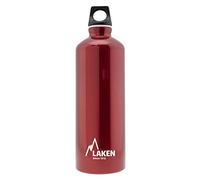 LAKEN Botella de Agua de Aluminio con Boca Estrecha - 600ml, 750ml, 1l - Cantimplora Ligera y Reciclable Aislante para Niños - Perfecta para Gimnasio, Viaje y Deporte
